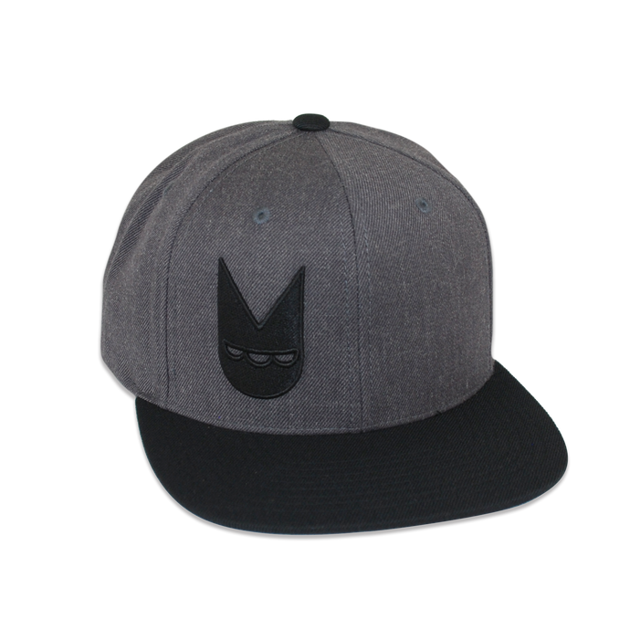 Third Being Logo Snapback - Charcoal